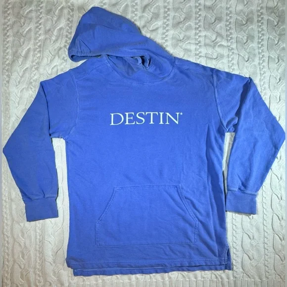 Comfort Colors Destin Hooded Sweatshirt #1012 - Picture 3 of 9